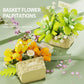 Moonlit Heaven Basket of Ice Kingdom Blooms Block Toy DIY Set