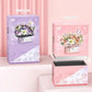 Moonlit Heaven Pink Eternal Jewel Rose Bouquet Block Toy Game Set