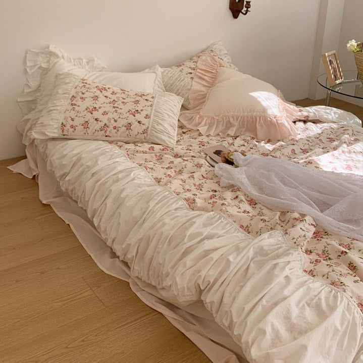 Pure Cotton This Rosy Home is My Castle Cottagecore Fairycore Princesscore Shabby Chic Coquette Kawaii Bedding