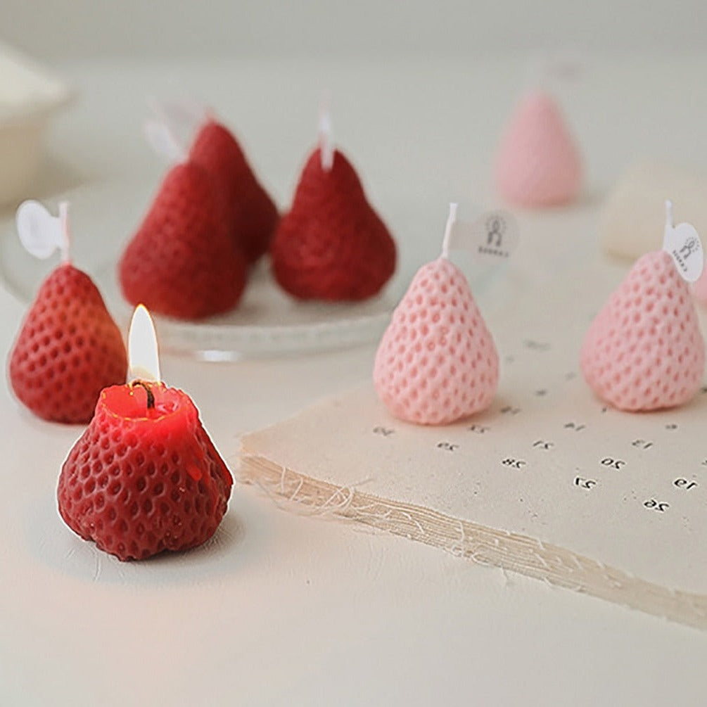 Wild Berries Fairycore Cottagecore Princesscore Strawberry Candles