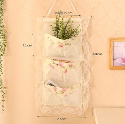 Frilly Room Fairycore Cottagecore Hanging Storage