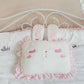 Rosy Petals Bunny Pillowcase Bedding - Moonlit Heaven