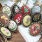 Craft Bits of Nature Cottagecore Fairycore Necklace Embroidery Set - Moonlit Heaven