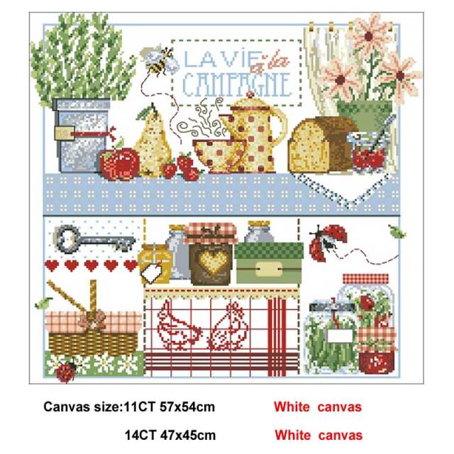 Craft Life in the Province Fairycore Cottagecore Embroidery Set