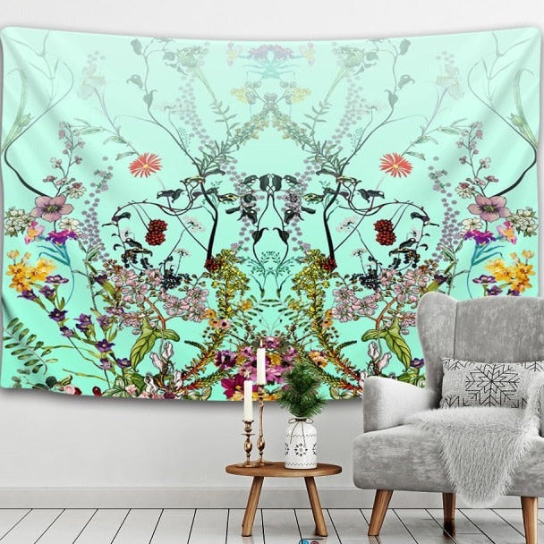 Of the Fields Fairycore Cottagecore Wall Art Tapestry