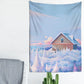 The Gentle Sound of Waves Fairycore Wall Art Tapestry