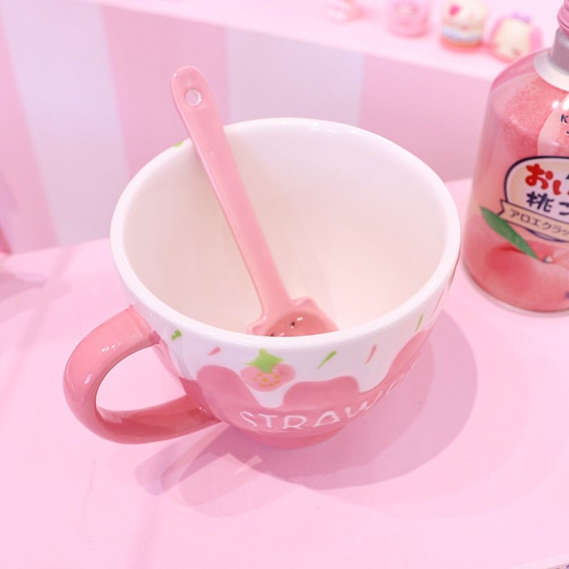 Too Cute to Eat Fairycore Mug Cup - Moonlit Heaven