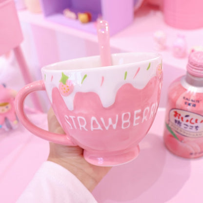Too Cute to Eat Fairycore Mug Cup - Moonlit Heaven