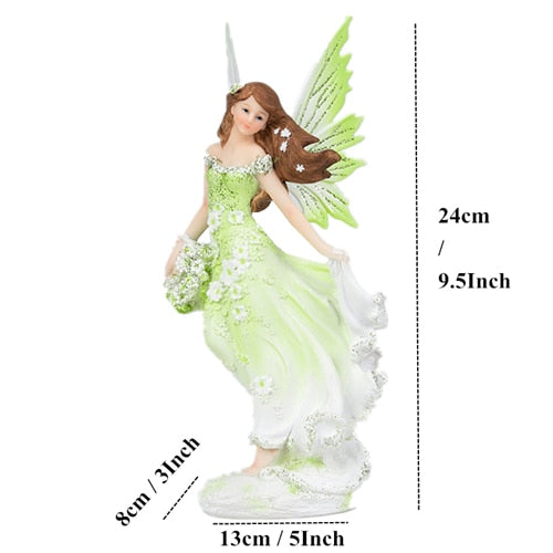 Peridot Pixie Fairycore Figure - Moonlit Heaven