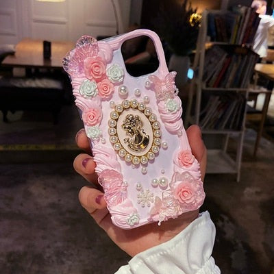 Fair Lady Emelia Fairycore Princesscore iPhone Case