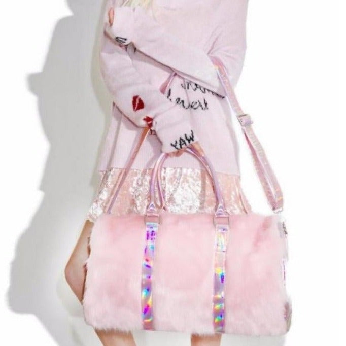 Angel Wing Flyer Princesscore Fairycore Luggage Bag - Moonlit Heaven