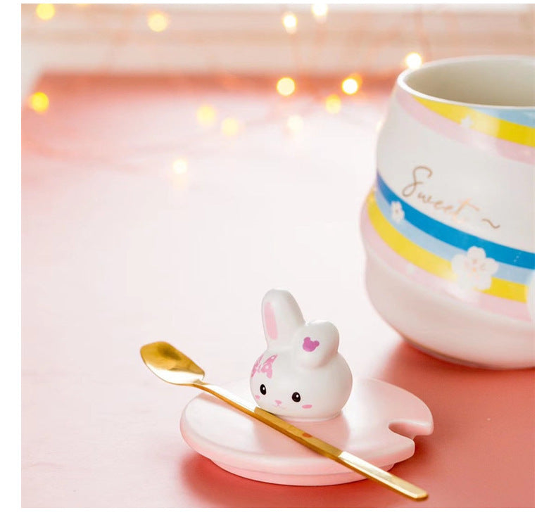 Sweet as Sugar Bunny Fairycore Princesscore Mug Cup - Moonlit Heaven