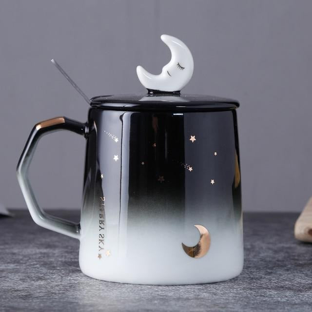 Swing in the Stars Fairycore Kitchen Mug Cup - Moonlit Heaven