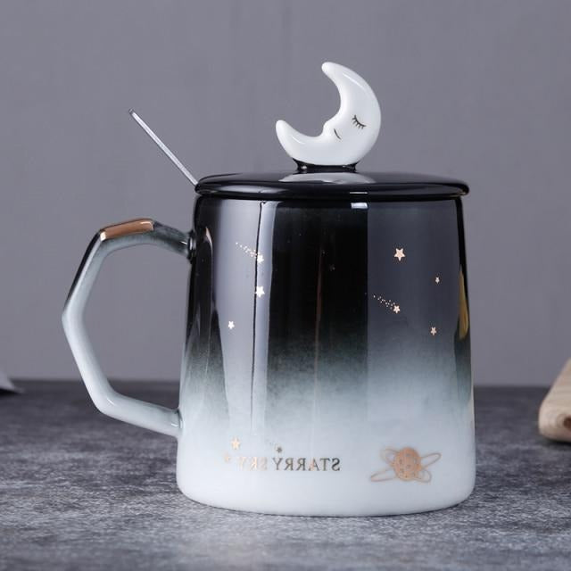 Swing in the Stars Fairycore Kitchen Mug Cup - Moonlit Heaven