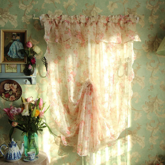 All Things Lovely Fairycore Princesscore Shabby Chic Kawaii Curtain