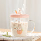 Tiny Carrot Cake Rabbit Fairycore Cottagecore Kitchen Cup - Moonlit Heaven