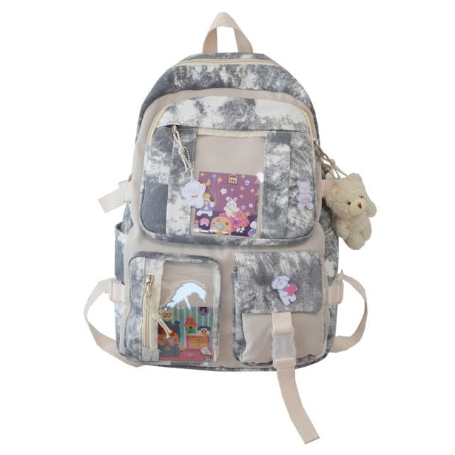 Up in the Sky Fairycore Cottagecore Backpack Luggage Bag - Moonlit Heaven