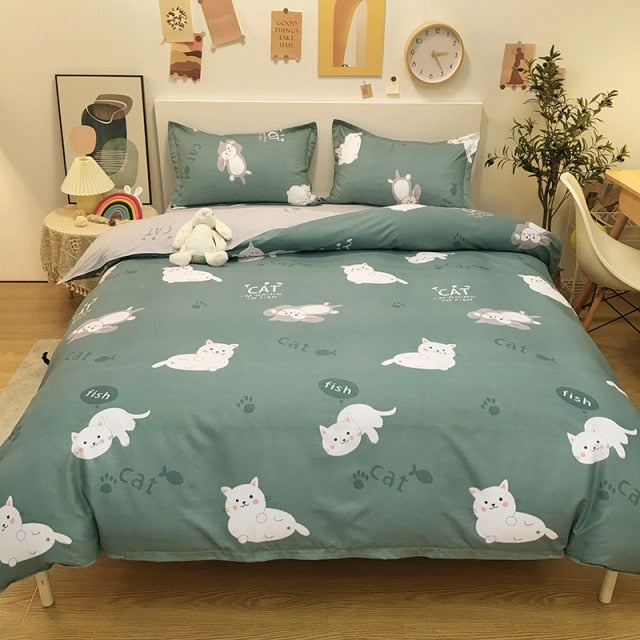 Happy Simplicity Fairycore Cottagecore Bedding - Moonlit Heaven