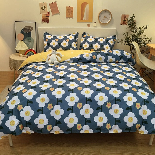 Happy Simplicity Fairycore Cottagecore Bedding - Moonlit Heaven