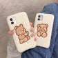Honey Boba Bear Fairycore Cottagecore iPhone Case