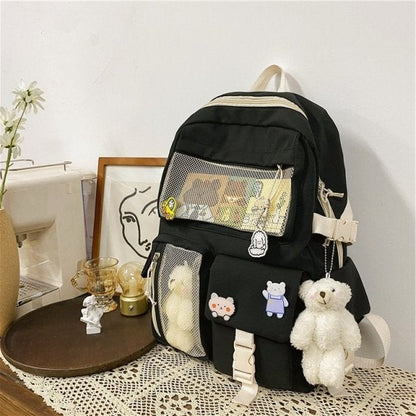 Beary Beautiful Cottagecore Fairycore Backpack Luggage - Moonlit Heaven