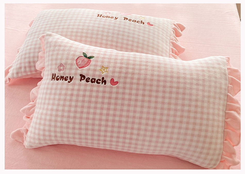 Honeyed Peaches Fairycore Cottagecore Bedding