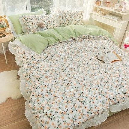 Fresh Cloud Fairycore Cottagecore Bedding - Moonlit Heaven