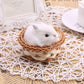 Snowy Fairycore Rabbit Plushie Doll - Moonlit Heaven