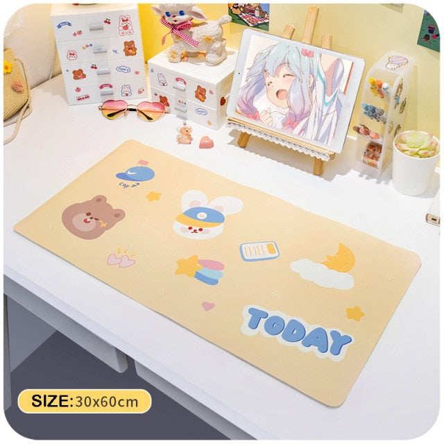 Beary Excellent Fairycore Cottagecore Gaming Mouse Pad