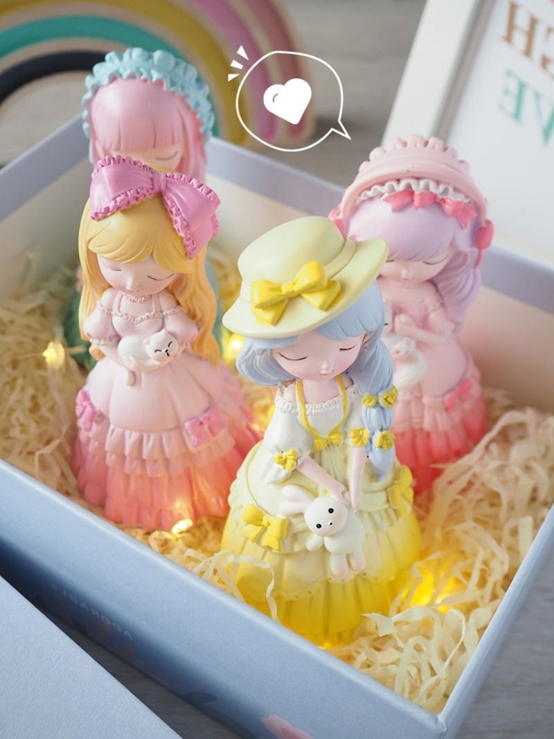 Pinkblossom Square Outing Princesscore Fairycore Figure - Moonlit Heaven