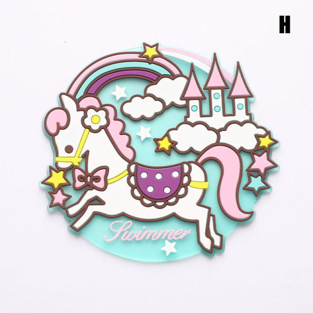 Fae's Whimsy Rabbit and Horse Fairycore Coaster Mat - Moonlit Heaven