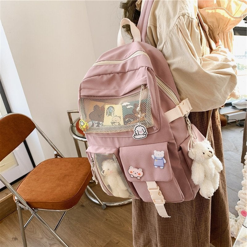 Beary Beautiful Cottagecore Fairycore Backpack Luggage - Moonlit Heaven