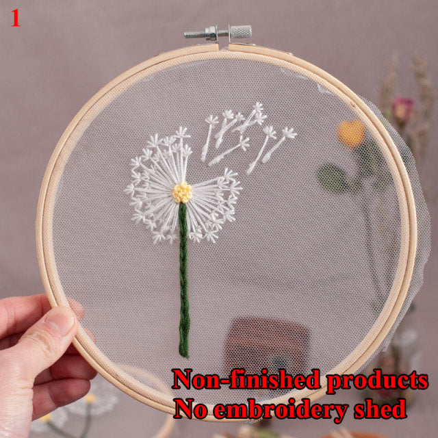 Craft Heartfelt Wishes Fairycore Embroidery Set - Moonlit Heaven