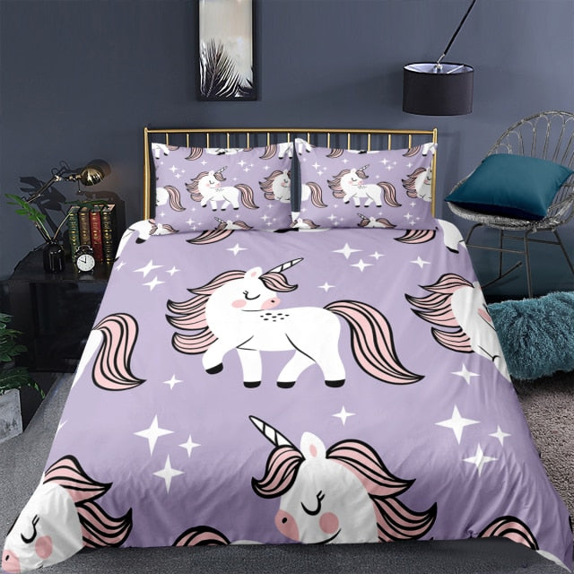 Unicorn Dreams Fairycore Princesscore Bedding - Moonlit Heaven