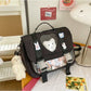 Sweetheart Bear Fairycore Princesscore Cottagecore Luggage Backpack Bag - Moonlit Heaven