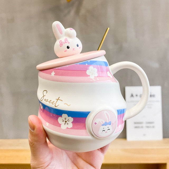 Sweet as Sugar Bunny Fairycore Princesscore Mug Cup - Moonlit Heaven