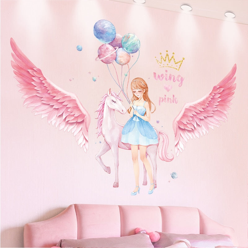 Change of Heart Fairycore Princesscore Wall Art Sticker - Moonlit Heaven