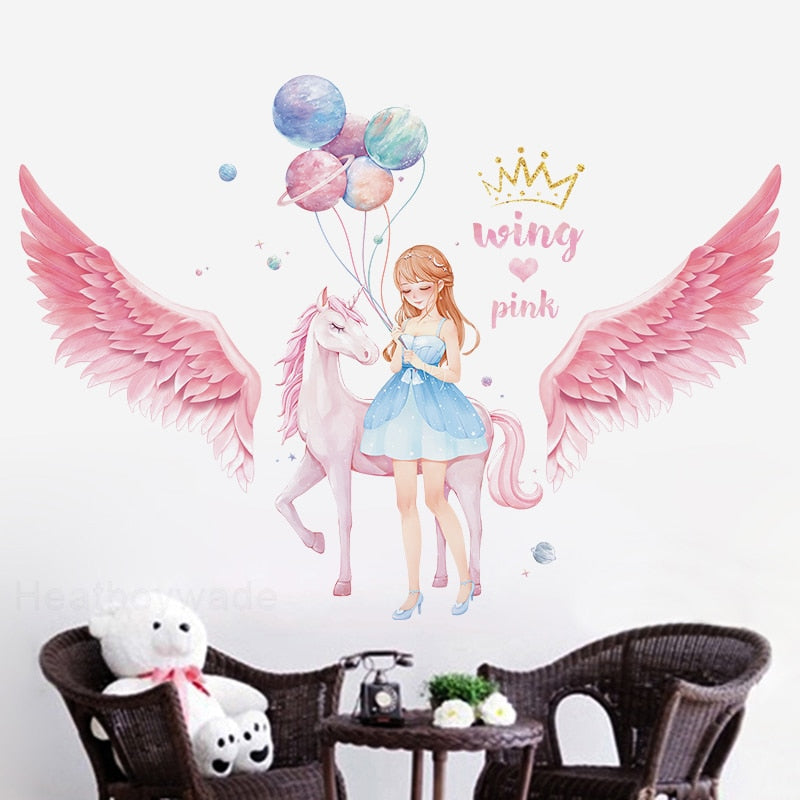 Change of Heart Fairycore Princesscore Wall Art Sticker - Moonlit Heaven