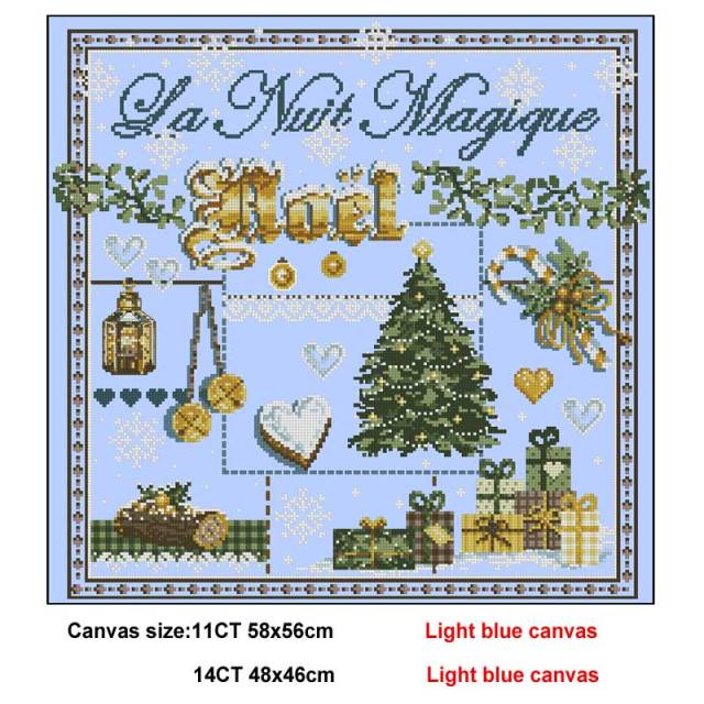 Lafite Series 3 patterns Counted Cross Stitch 11CT 14CT color Aida DIY Chinese Cross Stitch Kits Embroidery Needlework Sets