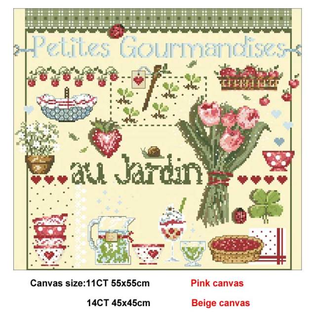 Lafite Series 3 patterns Counted Cross Stitch 11CT 14CT color Aida DIY Chinese Cross Stitch Kits Embroidery Needlework Sets