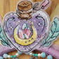 Craft Bottled Scents of Home Fairycore Cottagecore Mini Embroidery Kit