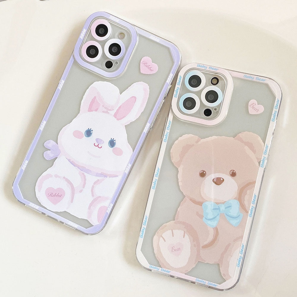 Nursery Rhymes Bunny Bear Fairycore Princesscore iPhone Case