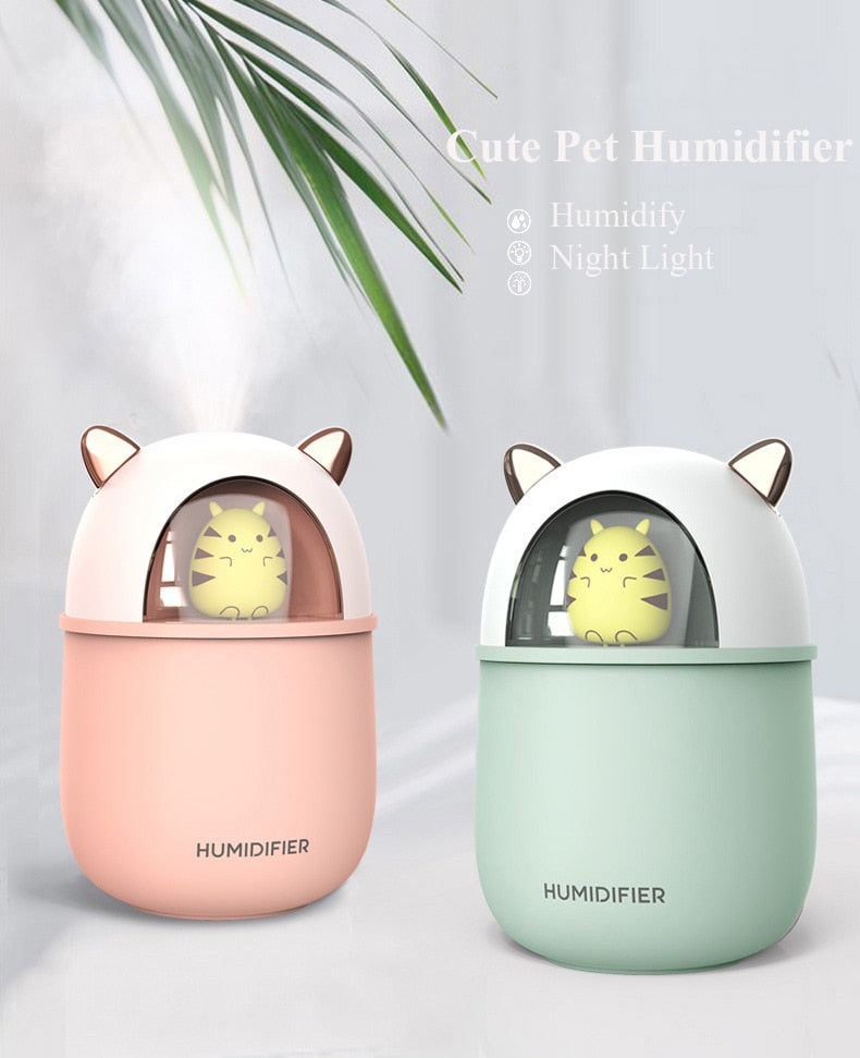 Pearly Kitty Fairycore Princesscore Light Humidifier