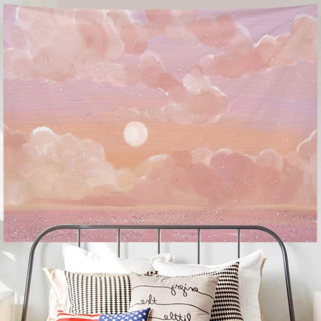 Moonglow Fairycore Cottagecore Wall Art Tapestry